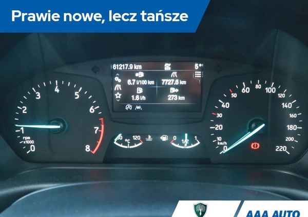 Ford Fiesta cena 49000 przebieg: 61217, rok produkcji 2017 z Krapkowice małe 191